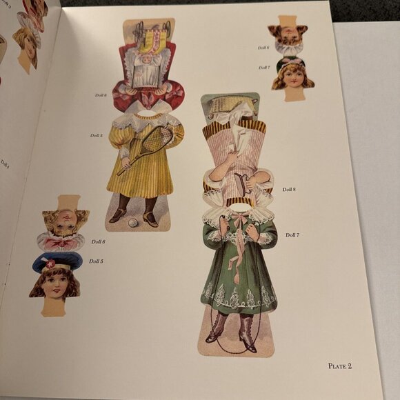 Old-Time Advertising Paper Dolls in Full Color by Wenham Museum Book PD3 - Picture 2 of 4